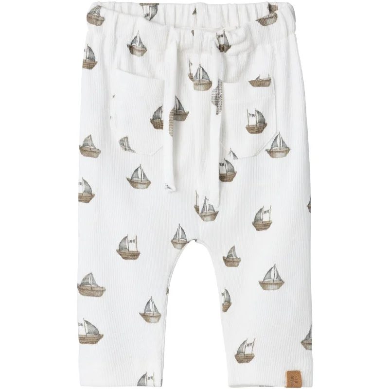 Lil'Atelier Coconut Milk Boat Gavo Loose Pants