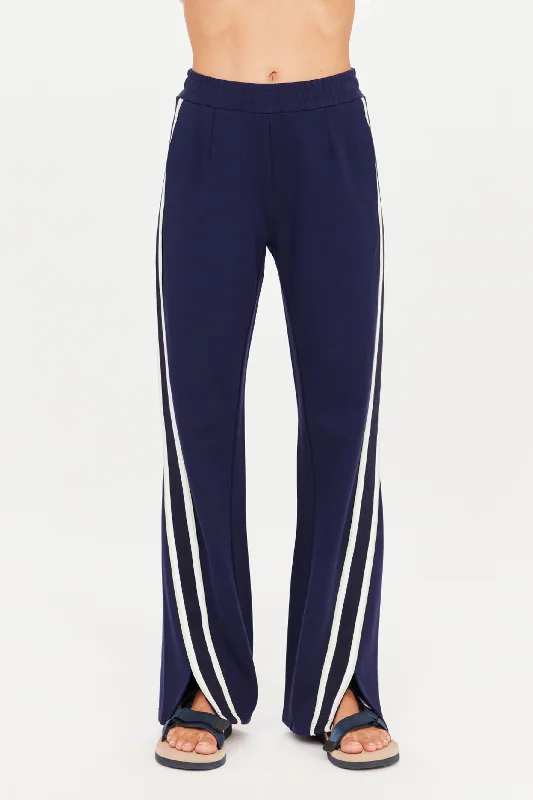 Petra Flare Pant - Navy