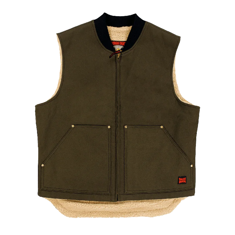 Tough Duck, Duck Sherpa Lined Vest WV06