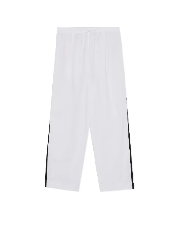 COTTON BROAD PANTS (L)