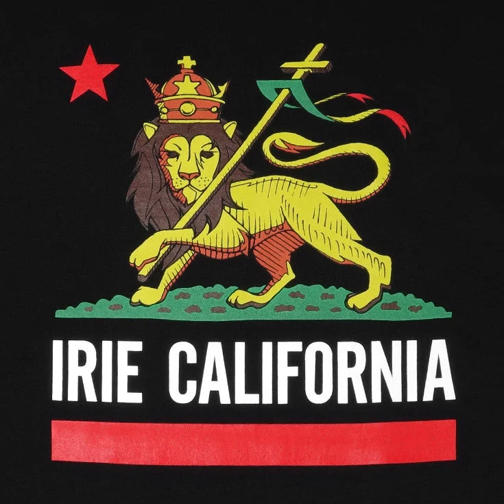 Mens Cali Lion T-Shirt Black