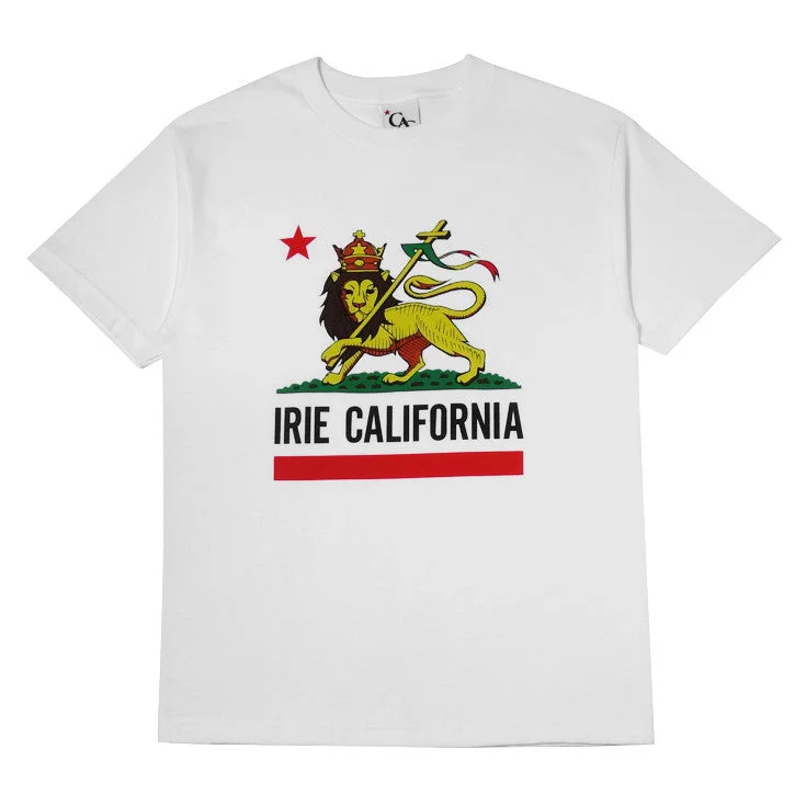 Mens Cali Lion T-Shirt White