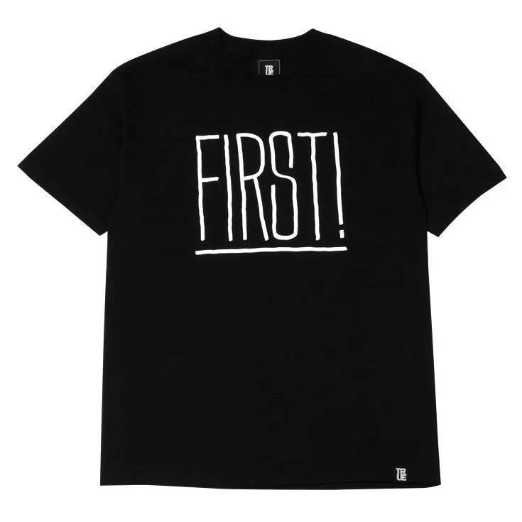 Mens True First T-Shirt Black