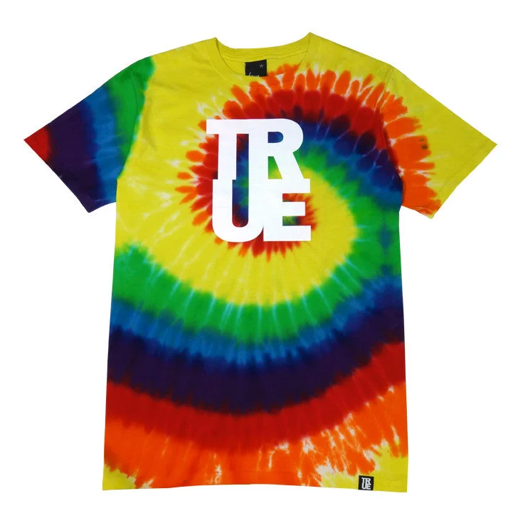 Mens Logo Tye-Dye T-Shirt Multi