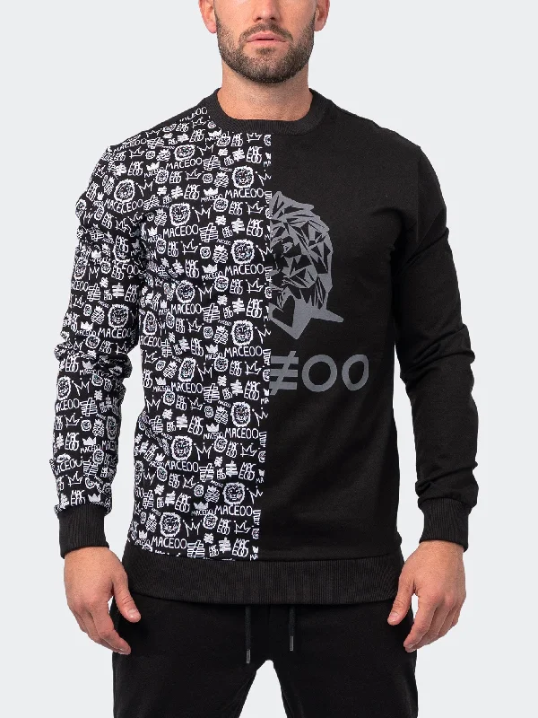 Sweater Graffiti Black