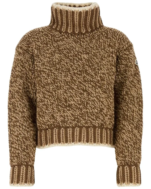 Moncler Wool-Blend Turtleneck Sweater