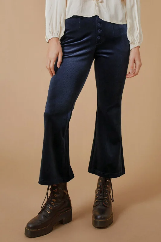 Corrie Bratter The Crop Trousers in Navy