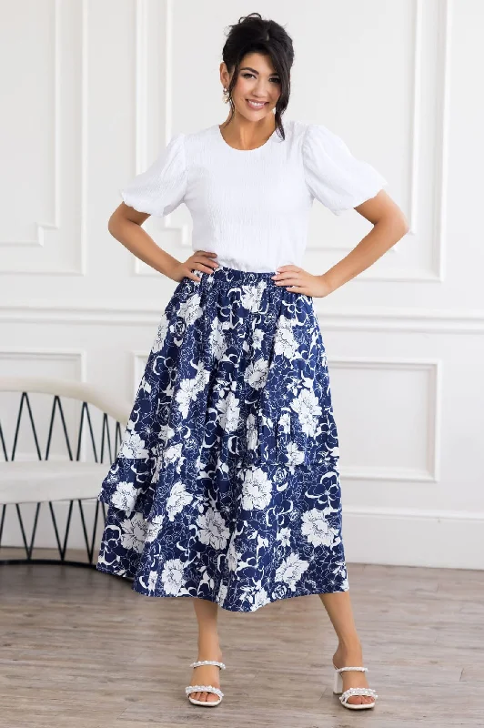 Flower Fields Maxi Skirt