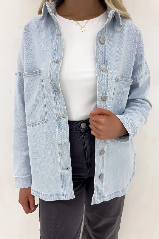 Jasmine Denim Jacket 96 Bleached Wash