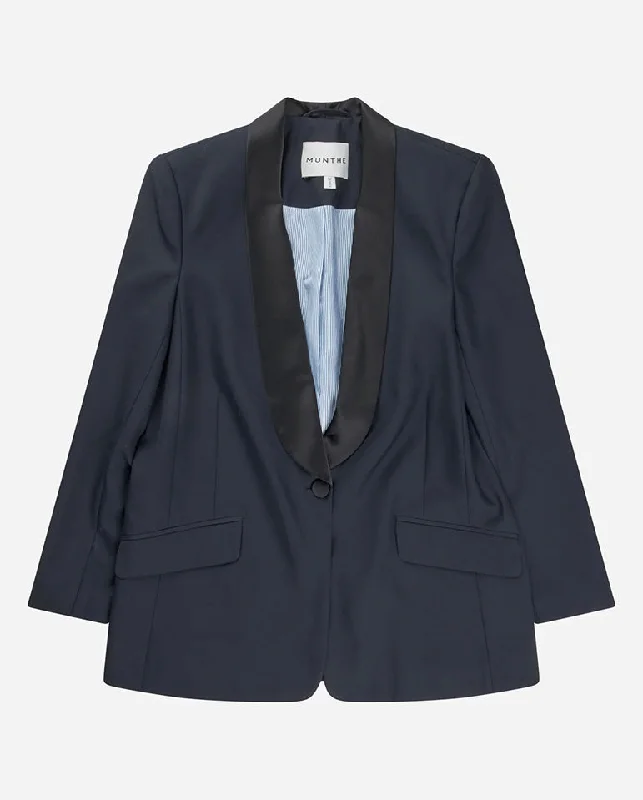 Loumie Tux Jacket NAVY