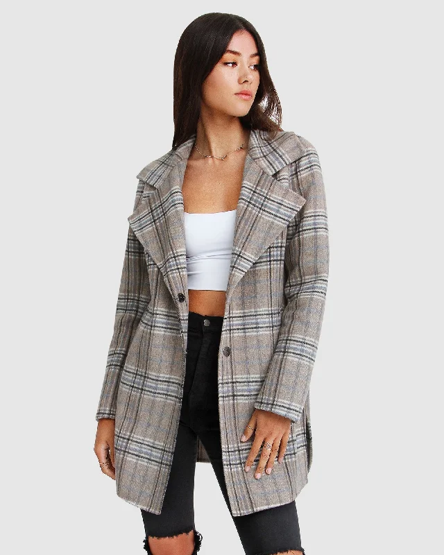 NEW FIT ExBoyfriend Wool Blend Oversized Jacket