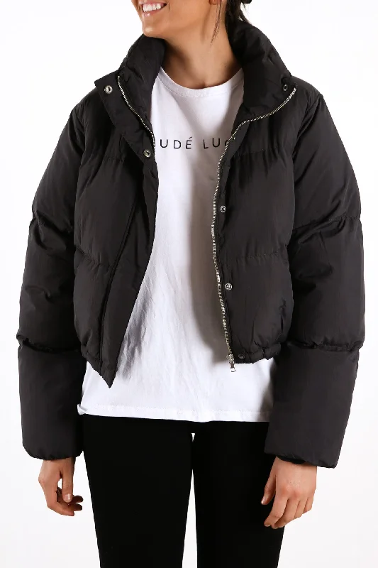 Topher Puffer Jacket Coal