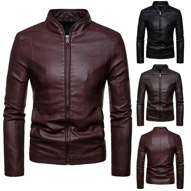 Urban Edge Slim Fit Leather Jacket